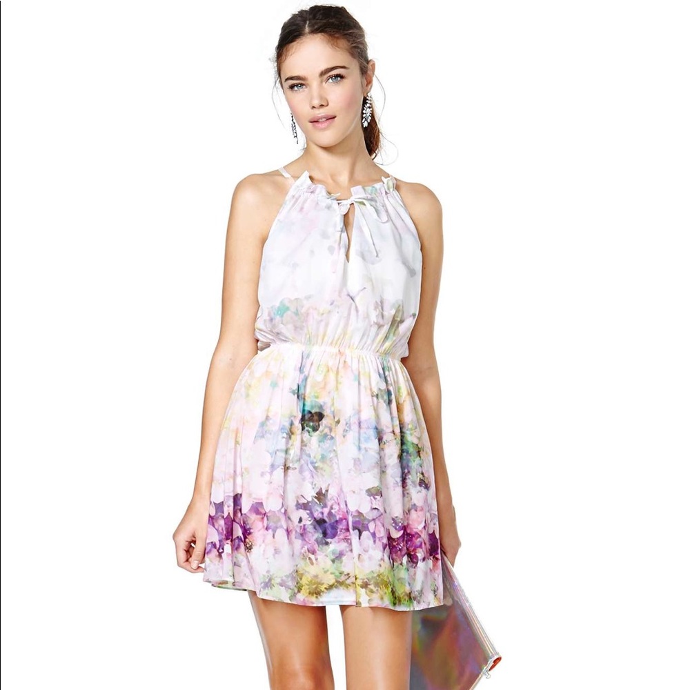 NASTYGAL Ladakh Lucid Dreams Dress